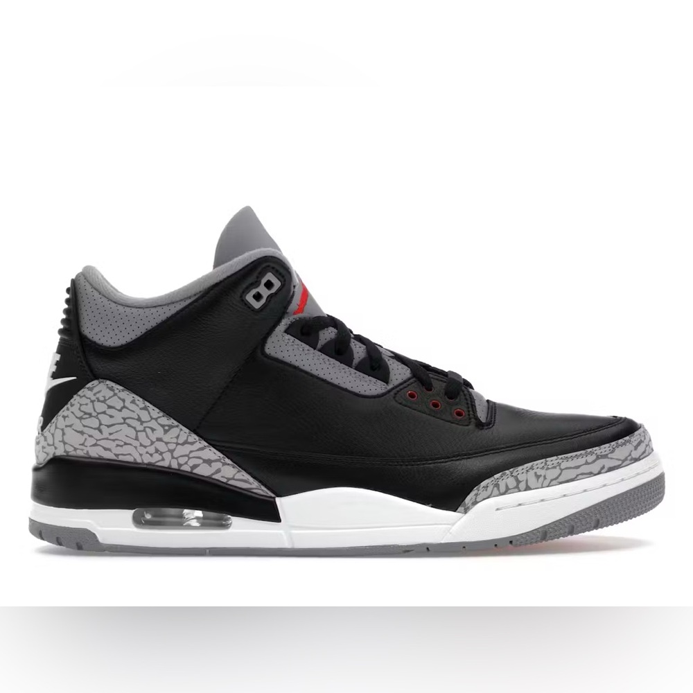 NWT| Nike | Air Jordan 3 Retro Black Cement